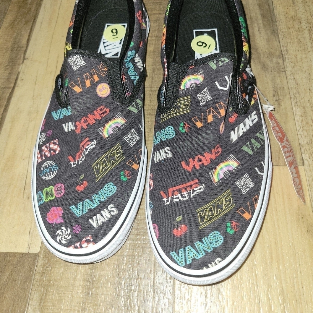 Vans Multicolor Slip-On Sneakers